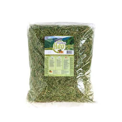 bunnyNature FreshGrass Hay Garden happiness 2 kg