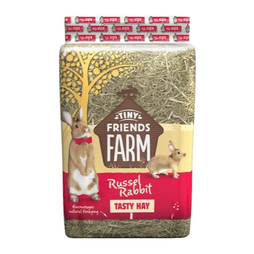 Tiny Friends Farm Russel Rabbit Tasty Hay - Ízletes réti széna 2 kg