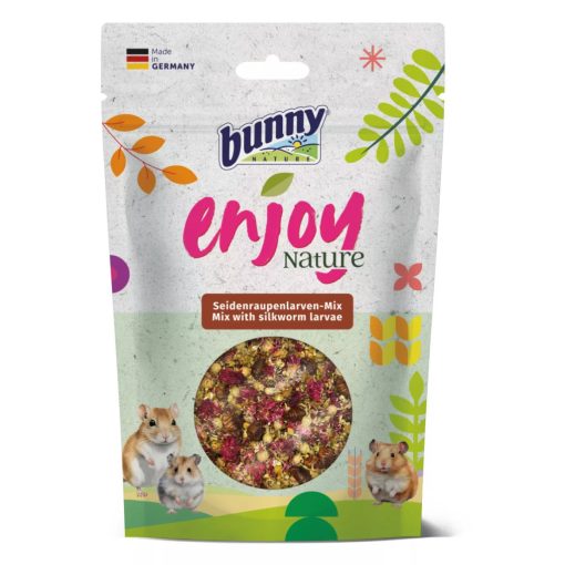 bunnyNature EnjoyNature Mix with silkworm larvae 40 g