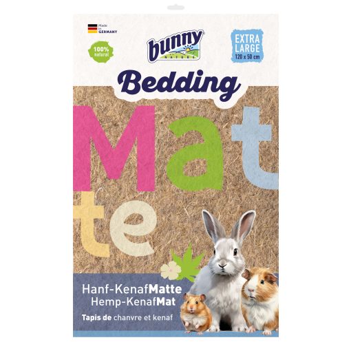 bunnyNature Hemp-Kenaf-Mat - Fordítható kender-kenaf szőnyeg - EXTRA NAGY