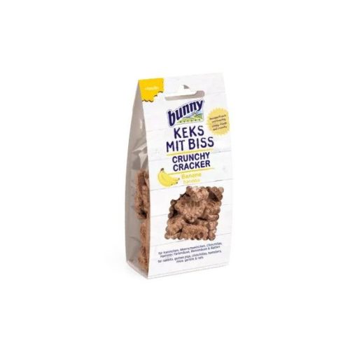 bunnyNature Crunchy Cracker - Banana - Banános 50g