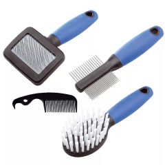 Ferplast GRO 5998 Grooming Set - Kefe szett 4 darabos