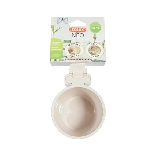 ZOLUX NEO emeltperemű bézs tál 300ml