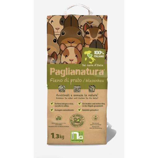 Paglianature - Természetes olasz fűszéna papírzsacskóban 1,3 kg