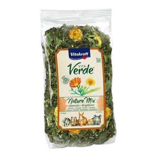 Vitakraft VitaVerde Nature MIX Gyermekláncfű & körömvirág 125g