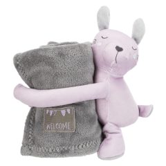 Trixie 37111 Cuddly takaró plüss nyuszival