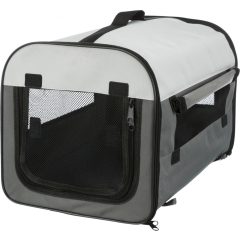   Trixie Soft Kennel Basic - szállító box (XS) - 32x32x47cm - SZÜRKE