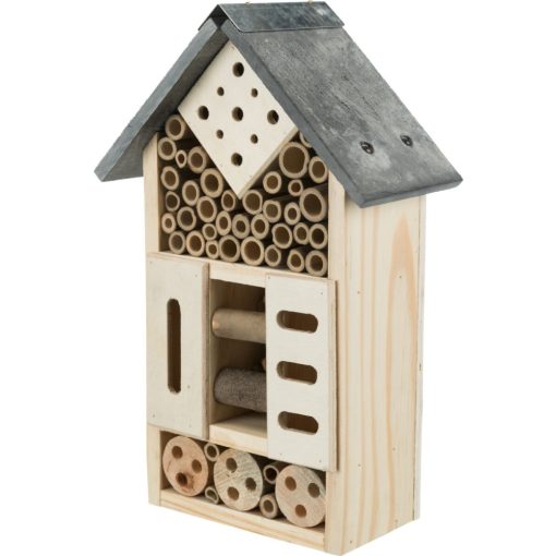 Trixie Bee Hotel - méhecske hotel (fenyőfa,pala) rovarok részére (18x29x10cm)