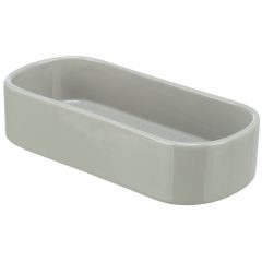   Trixie Ceramic Bowl - Hosszúkás kerámia tál 600 ml - SZÜRKE