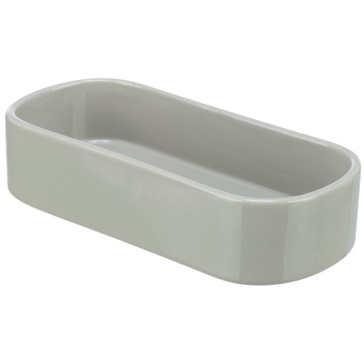 Trixie Ceramic Bowl - Hosszúkás kerámia tál 600 ml - SZÜRKE