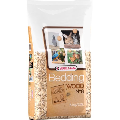 Versele Laga Bedding WOOD N°6  - Bükkfa kocka alom - 5 kg