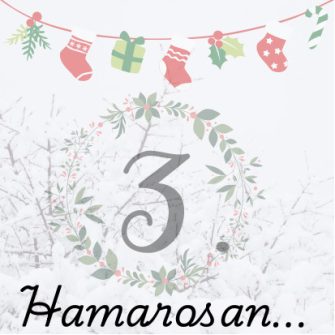 december 3. hamarosan